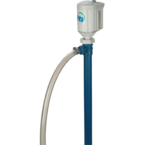 Trousse de pompe pour baril PFM-48 avec moteur M3V, Polypropyl&egrave;ne/PVDF/Acier inoxydable Distribution Jean Lapalme