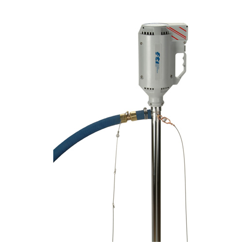 Trousse de pompe pour baril TTS-40 avec moteur M7X, Acier inoxydable Distribution Jean Lapalme