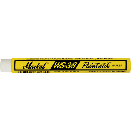 B&acirc;ton de peinture WS-3/8 Paintstik, B&acirc;ton plein, Blanc Distribution Jean Lapalme