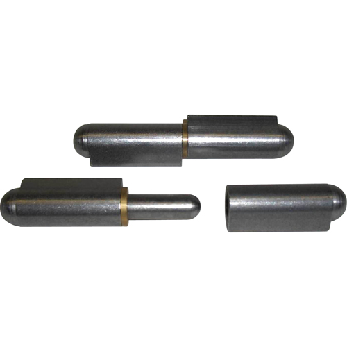 Weld-On Hinge with Washer, 13/32" Dia. x 4" L, Aluminum w/Fixed Stainless Steel Pin Distribution Jean Lapalme