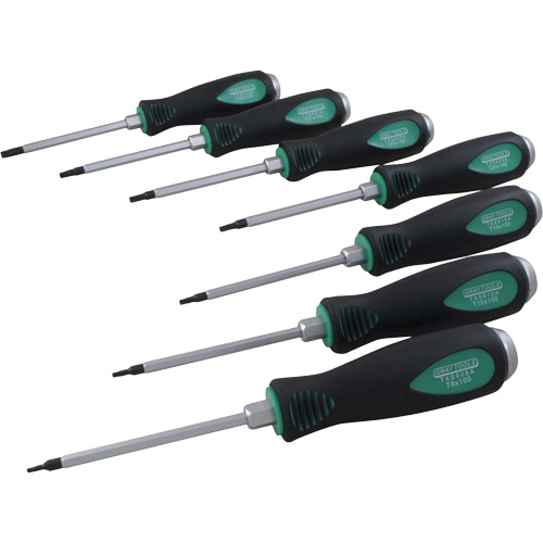 Jeu de tournevis Torx, 7 m Distribution Jean Lapalme