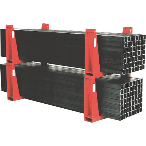 Stacking U-racks, 6000 lbs. Capacity Distribution Jean Lapalme