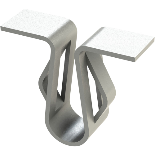 Pince pour s&eacute;parateur de rayonnage enclenchable Interlok Distribution Jean Lapalme