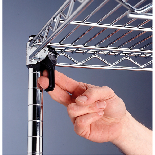 &eacute;tag&egrave;res super ajustables Super Erecta, 4 Tablettes, 36" la x 62-9/16" h x 18" p Distribution Jean Lapalme