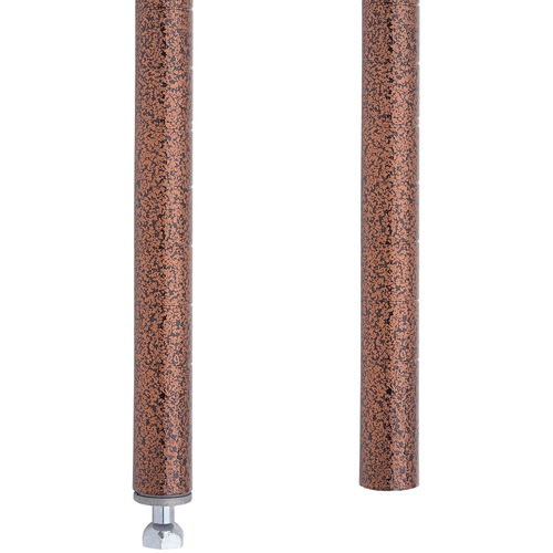 MONTANT ETAGERE STYLISEE34 1/2"H,CUIVRE MARTELE Distribution Jean Lapalme