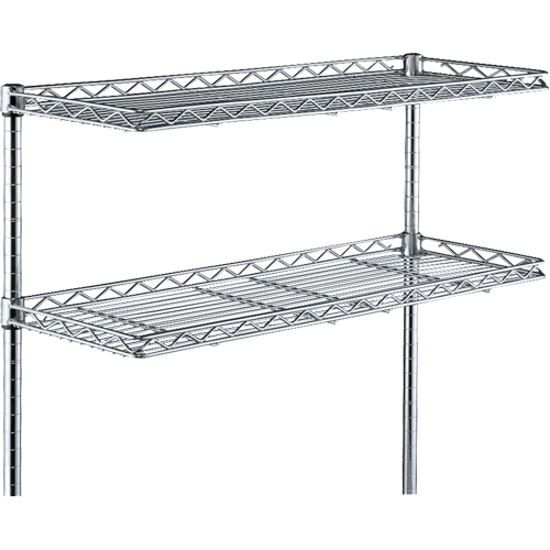 Tablettes en porte-&agrave;-faux, 30" la x 30" p Distribution Jean Lapalme
