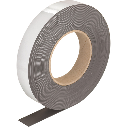 Write-On Magnetic Tags, Magnetic, 600" L x 1" W Distribution Jean Lapalme