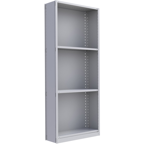 Interlok Shelving Unit, Steel, Boltless, 800 lbs. Capacity, 36" W x 88" H x 24" D Distribution Jean Lapalme