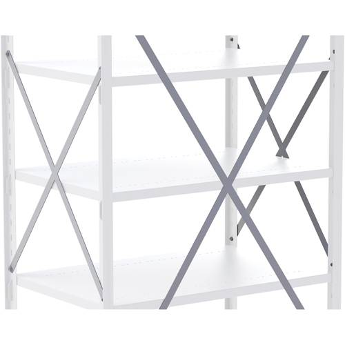 Croisillons arri&egrave;res pour rayonnage enclenchable Interlok Distribution Jean Lapalme