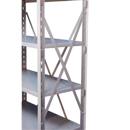 Croisillons arri&egrave;res pour rayonnage enclenchable Interlok Distribution Jean Lapalme