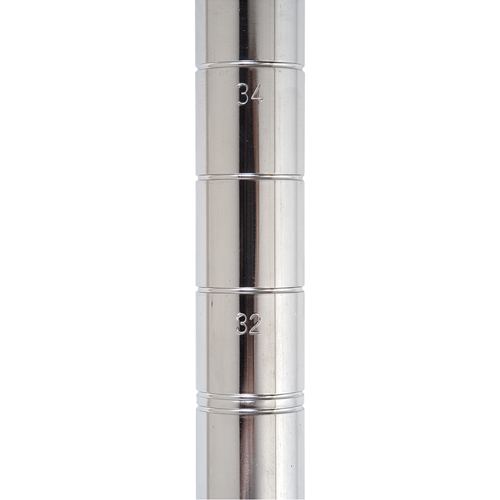 Heavy-Duty Chromate Wire Shelving Post, 54" H Distribution Jean Lapalme