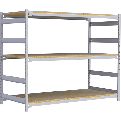 &eacute;tag&egrave;re-classeur de grande largeur, Acier, 3 Tablettes, 72" la x 32" p x 60" h Distribution Jean Lapalme