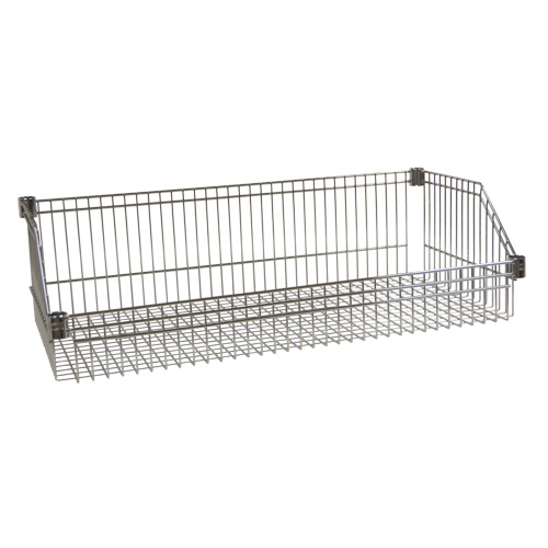 Panier-tablette en treillis m&eacute;tallique, 18" la x 36" p, Capacit&eacute; de 400 lb Distribution Jean Lapalme