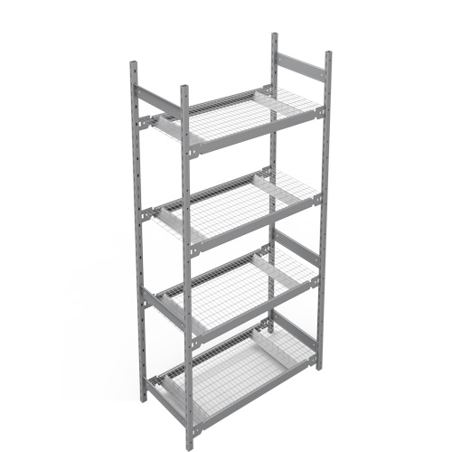 &eacute;tag&egrave;re de grande largeur, Acier, Sans boulons, Capacit&eacute; 1340 lb, 42" la x 84" h x 18" p Distribution Jean Lapalme