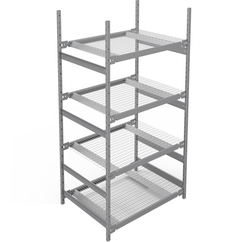 Wide Span Storage Shelving, Boltless, 1340 lbs. Capacity, 42" W x 84" H x 32" D Distribution Jean Lapalme