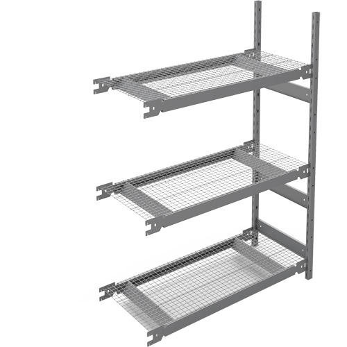 &eacute;tag&egrave;re de grande largeur, Acier, Sans boulons, Capacit&eacute; 1340 lb, 42" la x 60" h x 18" p Distribution Jean Lapalme