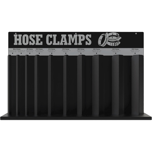 Support de rangement pour 10 colliers de serrage pour tuyaux flexibles Distribution Jean Lapalme