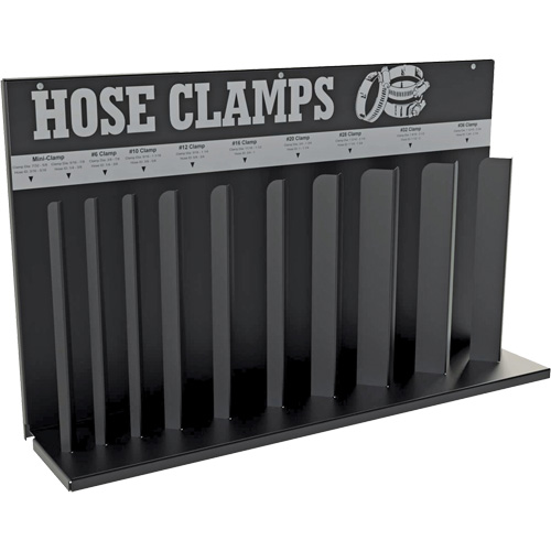 Support de rangement pour 10 colliers de serrage pour tuyaux flexibles Distribution Jean Lapalme
