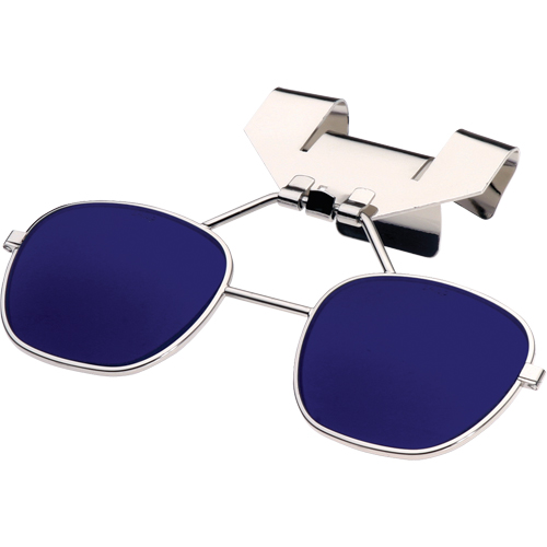 Lentilles sur pince pivotante Klip Lift s&eacute;rie 880 d'Uvex pour visi&egrave;re de casque de s&eacute;curit&eacute; Distribution Jean Lapalme