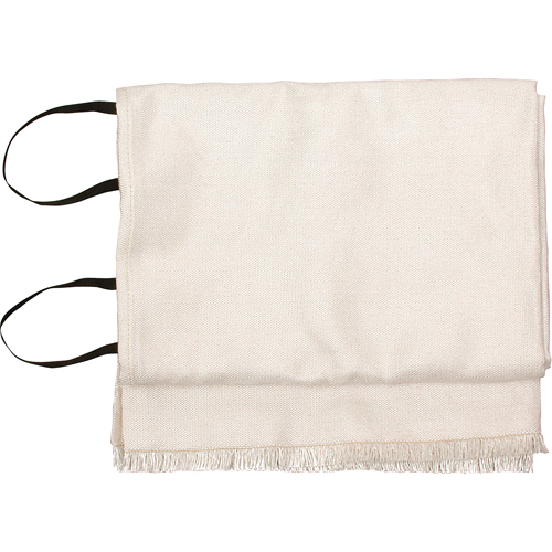Couvertures ignifuges d'urgence, Fibre de verre, 72"lo x 60"la Distribution Jean Lapalme
