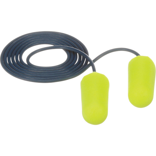 Bouchons d'oreilles d&eacute;tectables E-A-Rsoft, Avec cordon, R&eacute;gulier, Vrac - Sac en poly, NRR dB 32 Distribution Jean Lapalme