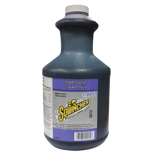 Sqwincher&reg; Rehydration Drink, Concentrate, Grape Distribution Jean Lapalme