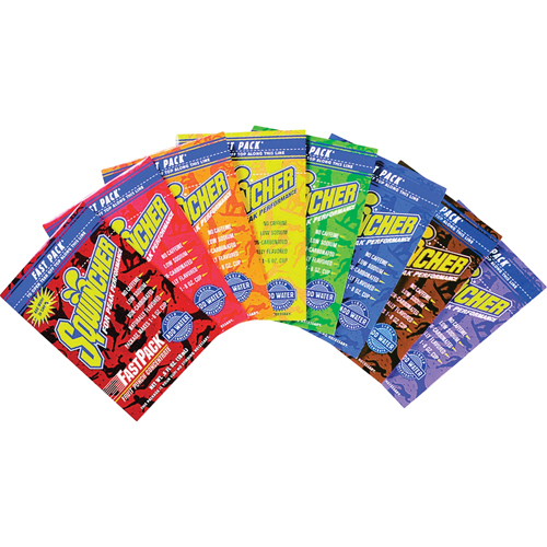 Sqwincher&reg; Boisson de r&eacute;hydratation Fast Pack, Emballage-portion, Limonade Distribution Jean Lapalme