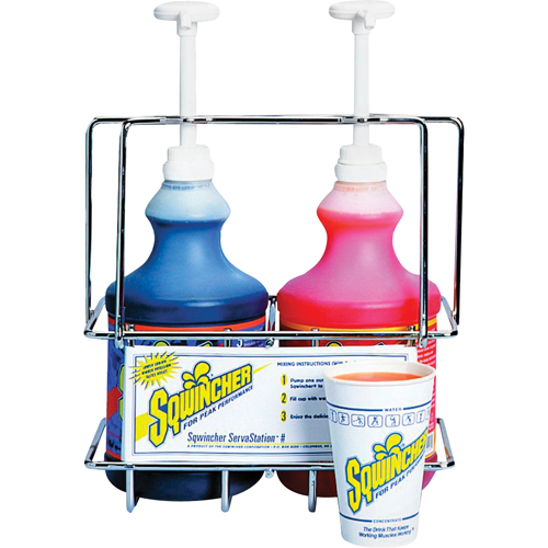Sqwincher&reg; ServaStations&reg; Wall Mount Rack Distribution Jean Lapalme