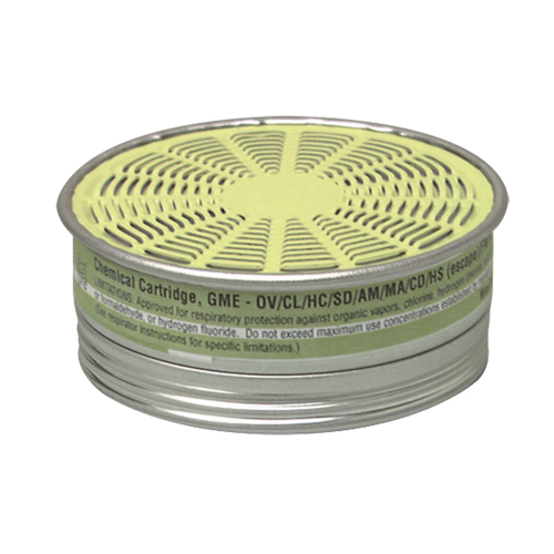 Cartouches pour respirateurs Comfo, Cartouche gaz/vapeur, Gaz multiples/Vapeur organique Distribution Jean Lapalme