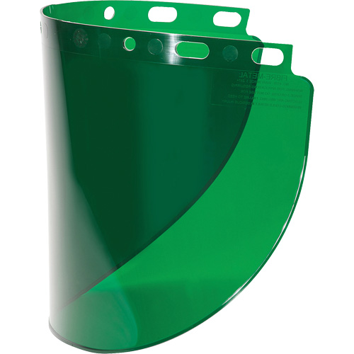Fibre-Metal&reg; Wideview Faceshield Visor, Propionate, Green Tint Distribution Jean Lapalme
