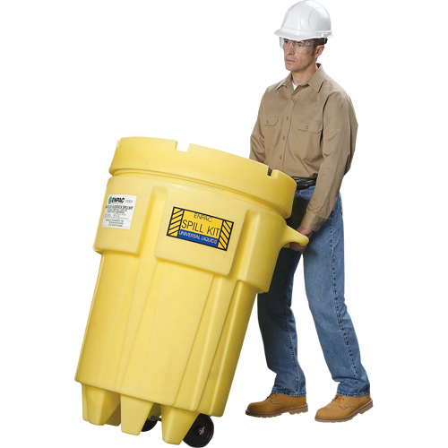 Wheeled Overpack&reg; 95 Salvage Drums, 95 US gal., Mobile Distribution Jean Lapalme