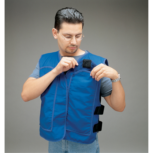 Vestes de refroidissement avec pochettes pour insertions ALLEGRO INDUSTRIES, Grand, Bleu royal Distribution Jean Lapalme