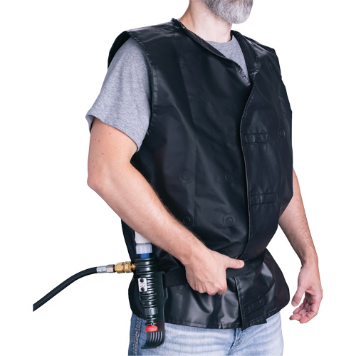 Veste de refroidissement Vortex ALLEGRO INDUSTRIES, Grand, Noir Distribution Jean Lapalme