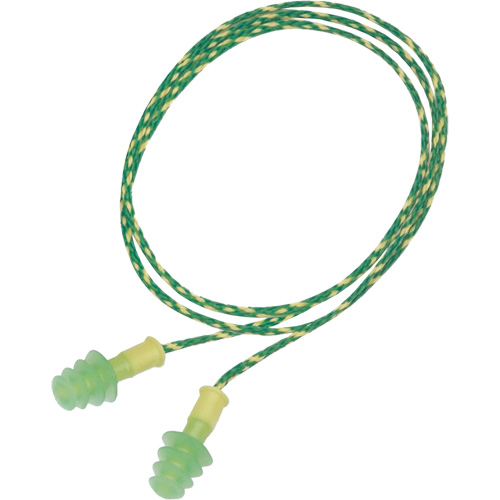 Bouchons d'oreilles Fusion de Howard Leight, Vrac - Boîte, Petit, Avec cordon Distribution Jean Lapalme