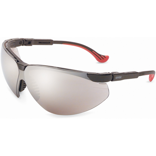 Lunettes de s&eacute;curit&eacute; Uvex Genesis XC, Lentille Miroir, Anti-&eacute;gratignures, R&eacute;pond ou surpasse la norme CSA Z94.3 Distribution Jean Lapalme
