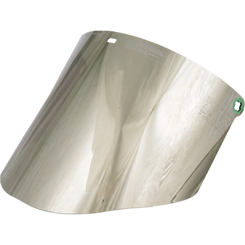 Molded Faceshield Window, Polycarbonate, Green Tint Distribution Jean Lapalme