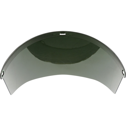 Molded Faceshield Window, Polycarbonate, Green Tint Distribution Jean Lapalme