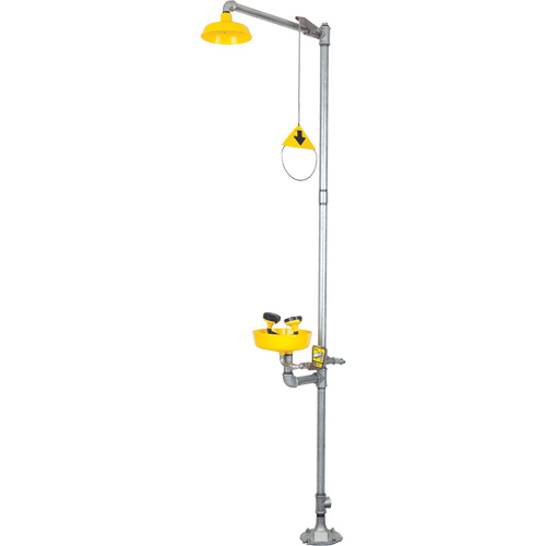 Combinaison de douche oculaire/faciale Distribution Jean Lapalme