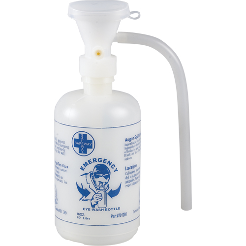 Eyewash Station Accessories - Eyewash Bottle, Empty Distribution Jean Lapalme