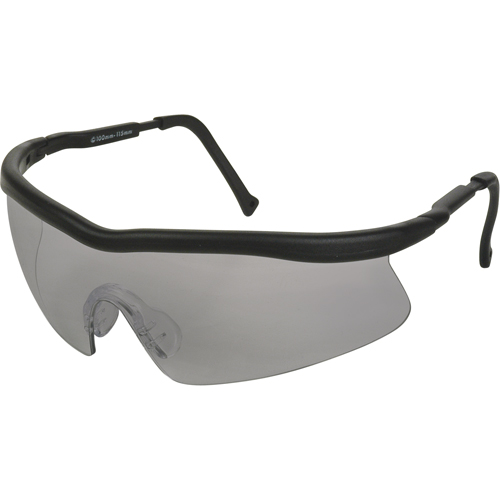 Lunettes de s&eacute;curit&eacute; s&eacute;rie Z400, Lentille Grise/fum&eacute;e, Anti-&eacute;gratignures, R&eacute;pond ou surpasse la norme CSA Z94.3 Distribution Jean Lapalme