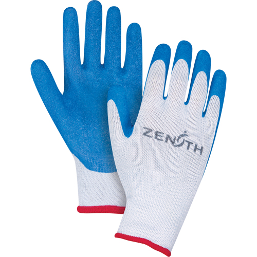 Natural Rubber Seamless Knit Coated Gloves, 8/Medium, Rubber Latex Coating, 10 Gauge, Polyester/Cotton Shell Distribution Jean Lapalme