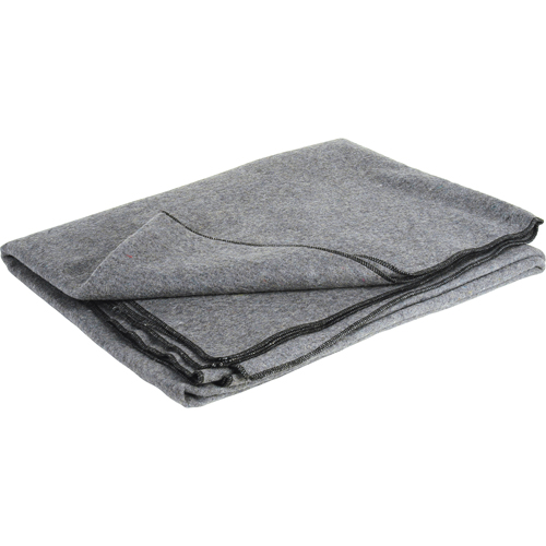Couverture de laine ignifuge, Laine, 84"lo x 66"la Distribution Jean Lapalme