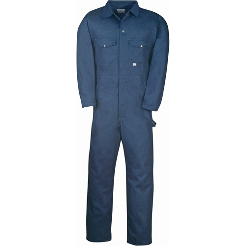 Westex Indura&reg;FR-7A&reg; Coveralls, Size 38, Navy Blue Distribution Jean Lapalme