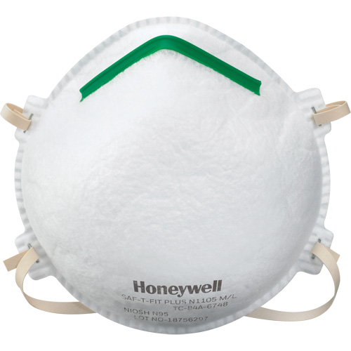 Respirateurs contre les particules Saf-T-Fit Plus N1105, N95, Certifi&eacute; NIOSH, Petit Distribution Jean Lapalme