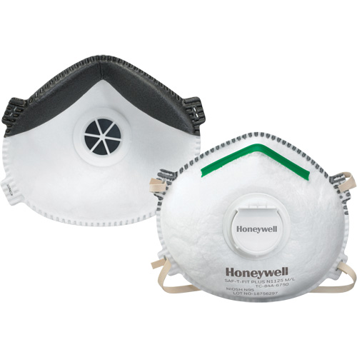 Respirateurs contre les particules Saf-T-Fit Plus N1125, N95, Certifi&eacute; NIOSH, Petit Distribution Jean Lapalme