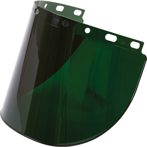 High Performance&reg; Faceshield, Propionate, Green Tint Distribution Jean Lapalme