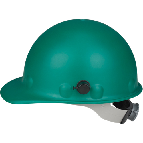 Casque de style casquette Fibre-Metal Roughneck P2 avec coque r&eacute;sistante &agrave; la chaleur, R&eacute;pond aux normes CSA type 1, Suspension Rochet, Non ventil&eacute; Distribution Jean Lapalme