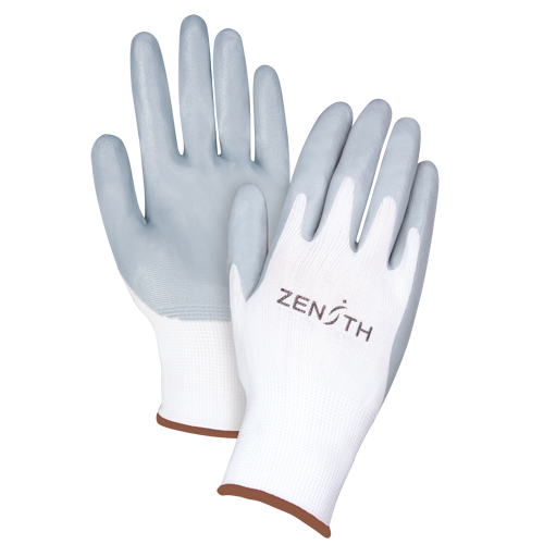 Lightweight Breathable Coated Gloves, 9/Large, Foam Nitrile Coating, 13 Gauge, Polyester Shell Distribution Jean Lapalme