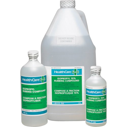 Isopropyl Rubbing Alcohol, Liquid, Antiseptic Distribution Jean Lapalme