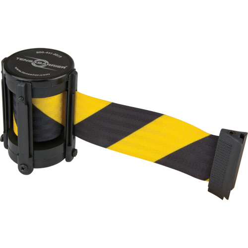Replacement Cassettes For Advance, Outdoor & StowAway&reg; TensaBarrier&reg;, 7.5', Yellow Tape Distribution Jean Lapalme